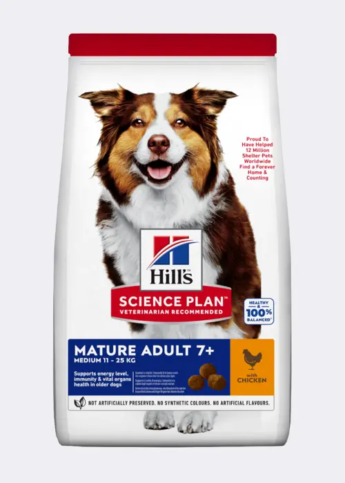 Hill's SP Mature Adult Medium Dry Dog Chicken 2.5kg
