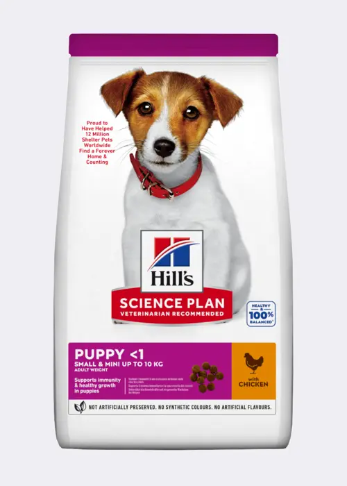 Hill's SP Puppy Small & Mini Dry Food Chicken 1.5kg