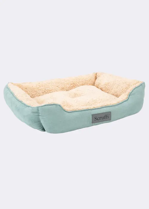 Scruffs Cosy Box Dog Bed Small Sage Green