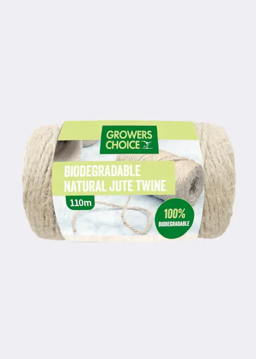 A photo of Biodegradable Brown Jute Twine (110m/spool)