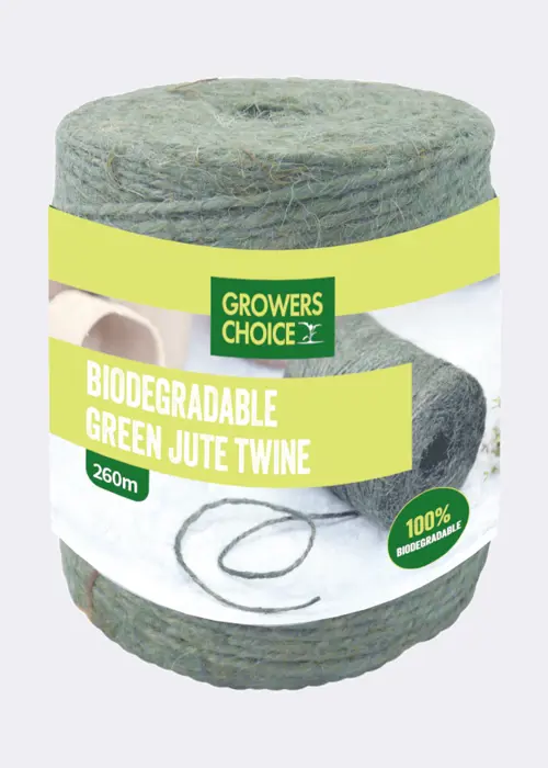 A photo of Biodegradable Green Jute Twine (260m/spool)