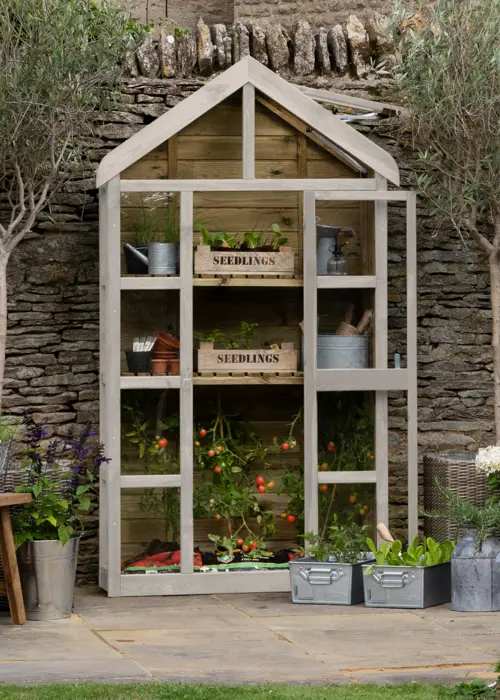Georgian Wall Greenhouse with Auto Vent