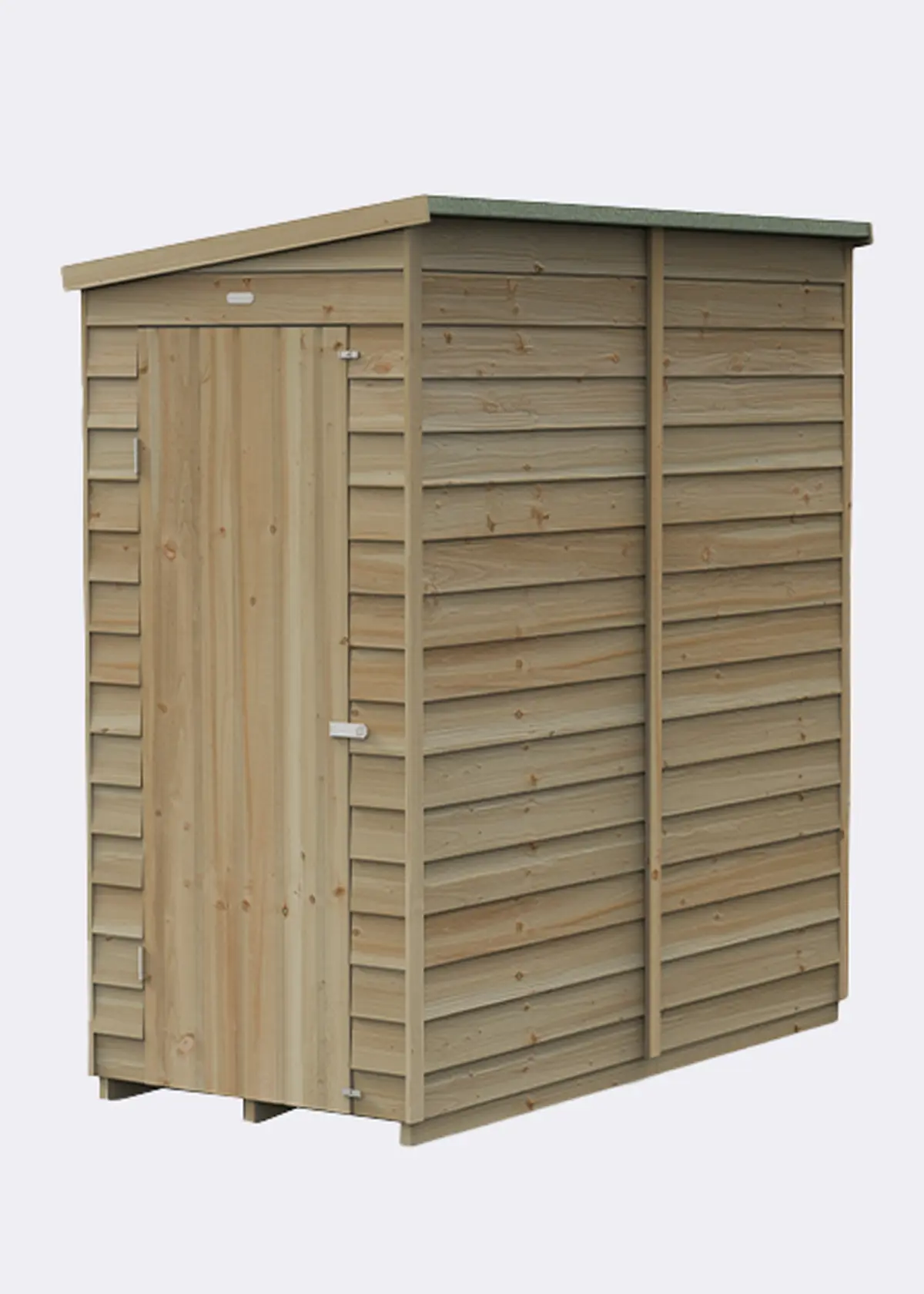 A photo of 4LIFE Pent Shed 6x3 With Single Door