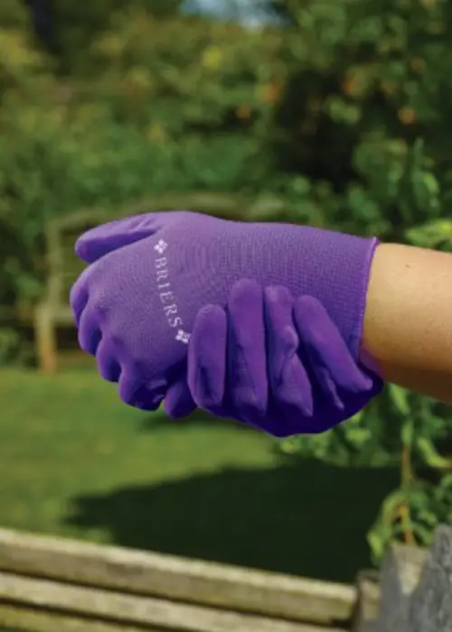 A photo of Comfi-Grips Gardening Gloves Medium Purple