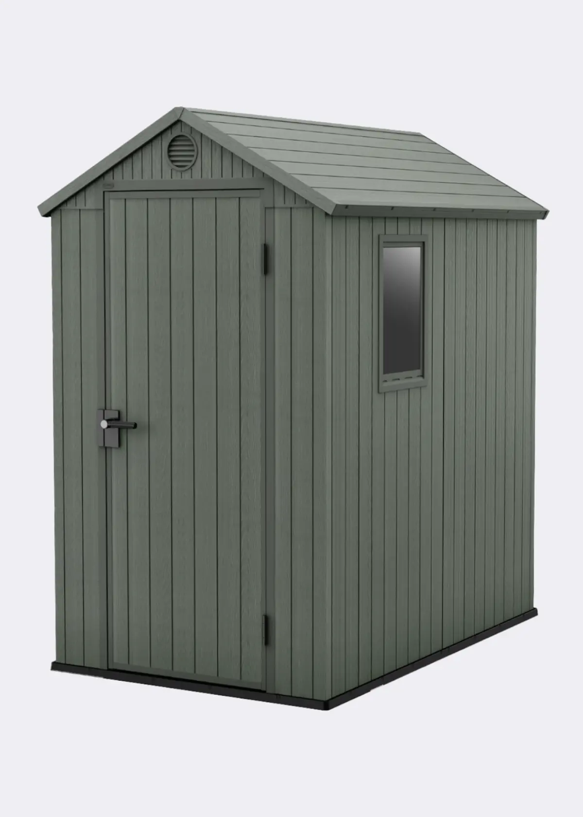 A photo of Darwin 4x6 Resin Garden Shed