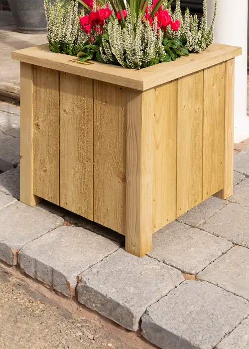 A photo of Premium Heritage Square Planter 40cm