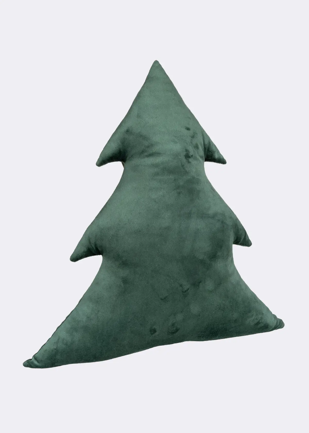 A photo of Large Christmas Tree Cushion 43cm Green