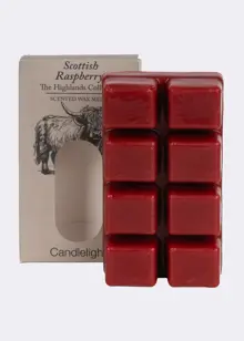 Pack of 8 Scottish Raspberry Wax Melts