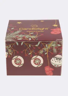 Mulled Wine Single Wick Glass Candle