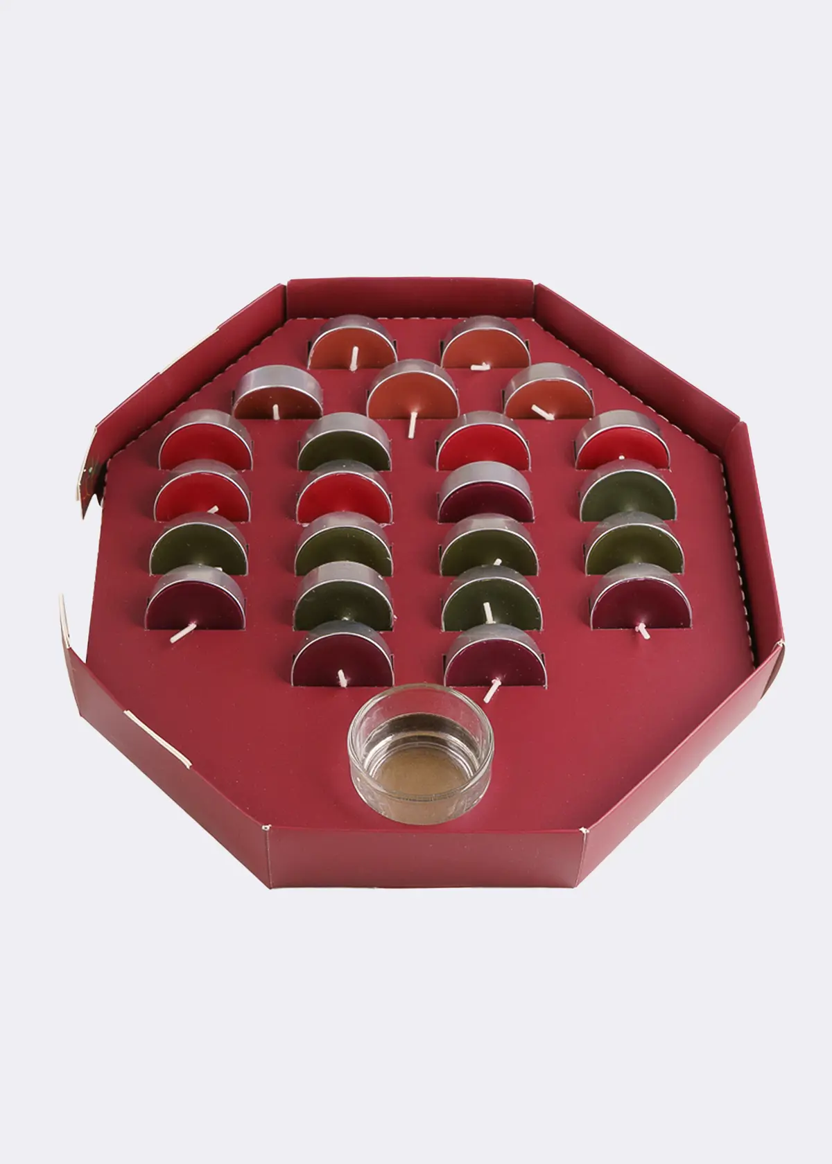A photo of 24 Mulled Wine Tealight Advent Calender