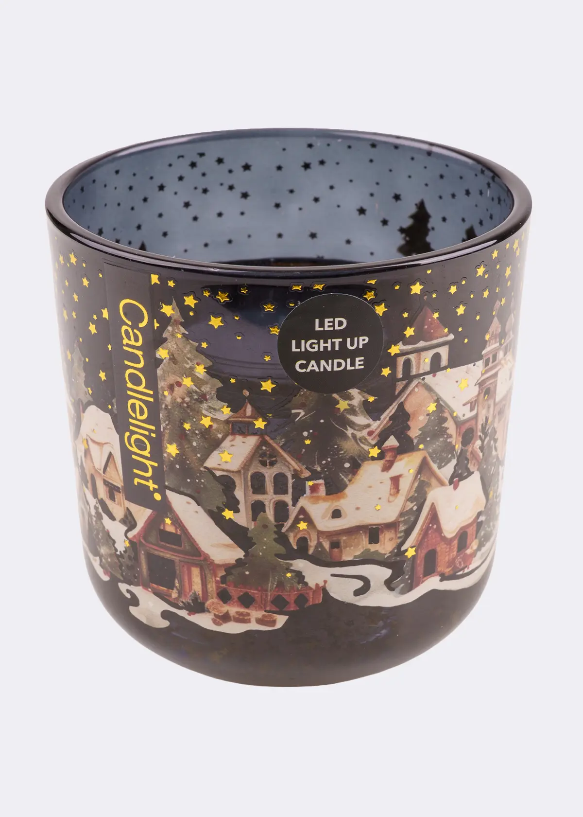 A photo of Sweet Frankincense LED Glass Candle