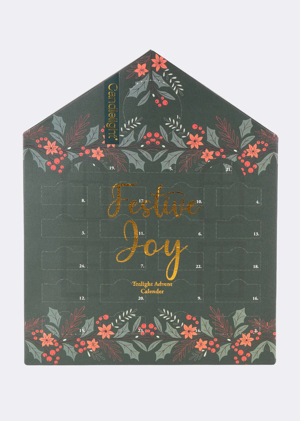 A photo of Festive Joy 24 Tealight Advent Calender