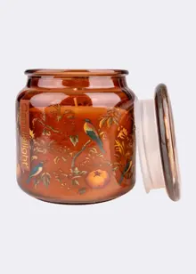 Bergamot & Oud Lidded Glass Jar Candle