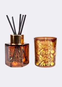 Eastern Bluebird Reed Diffuser and Candle Gift Set 50ml