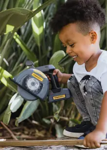 Stanley Jr. Battery Operated Circular Saw Toy
