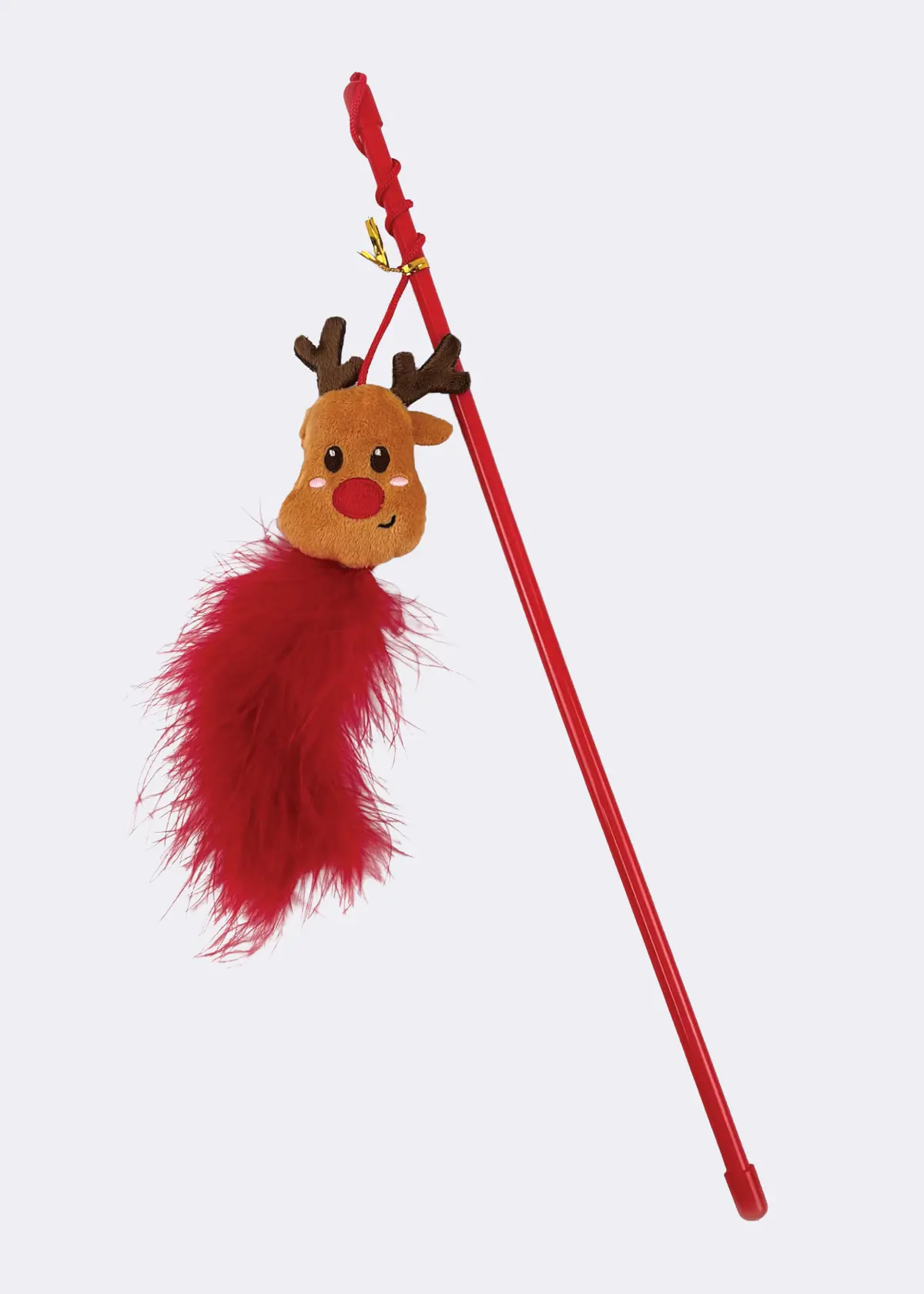 A photo of Ralph Reindeer Catnip Teaser Cat Toy