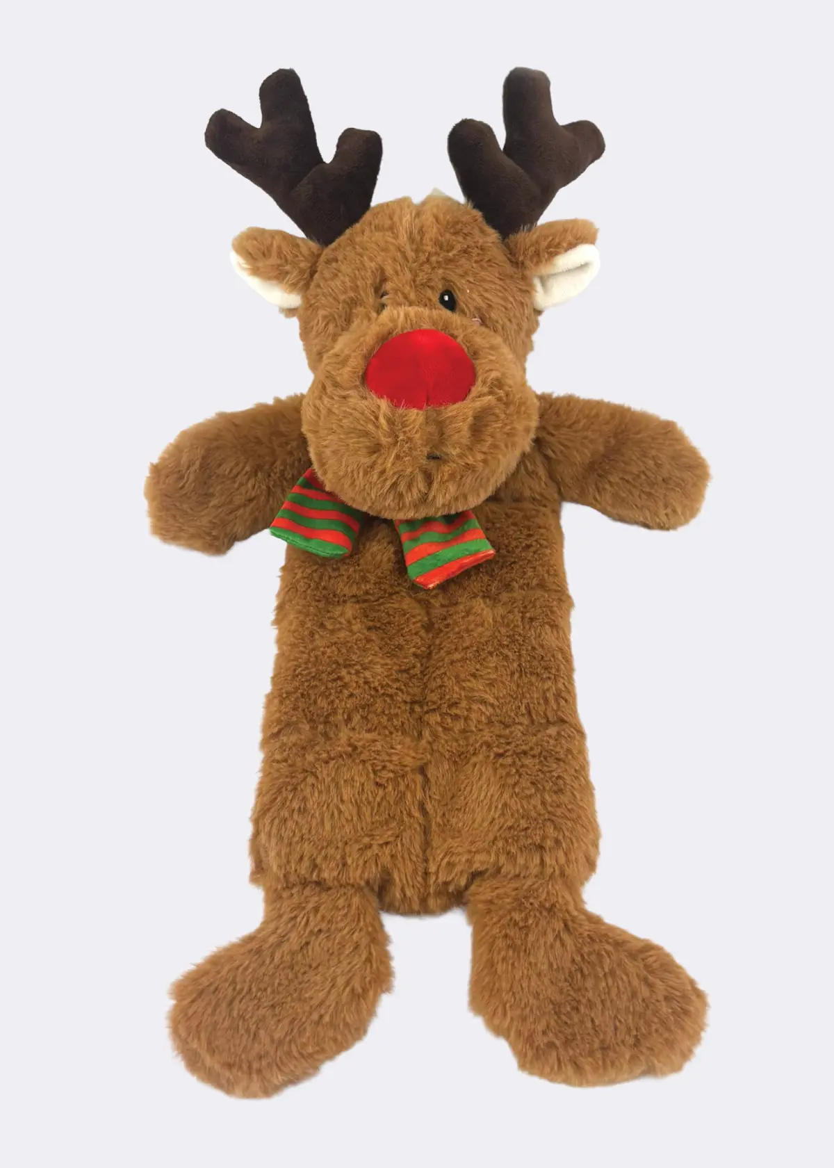 A photo of Ralph Reindeer Multi Squeaker Dog Toy