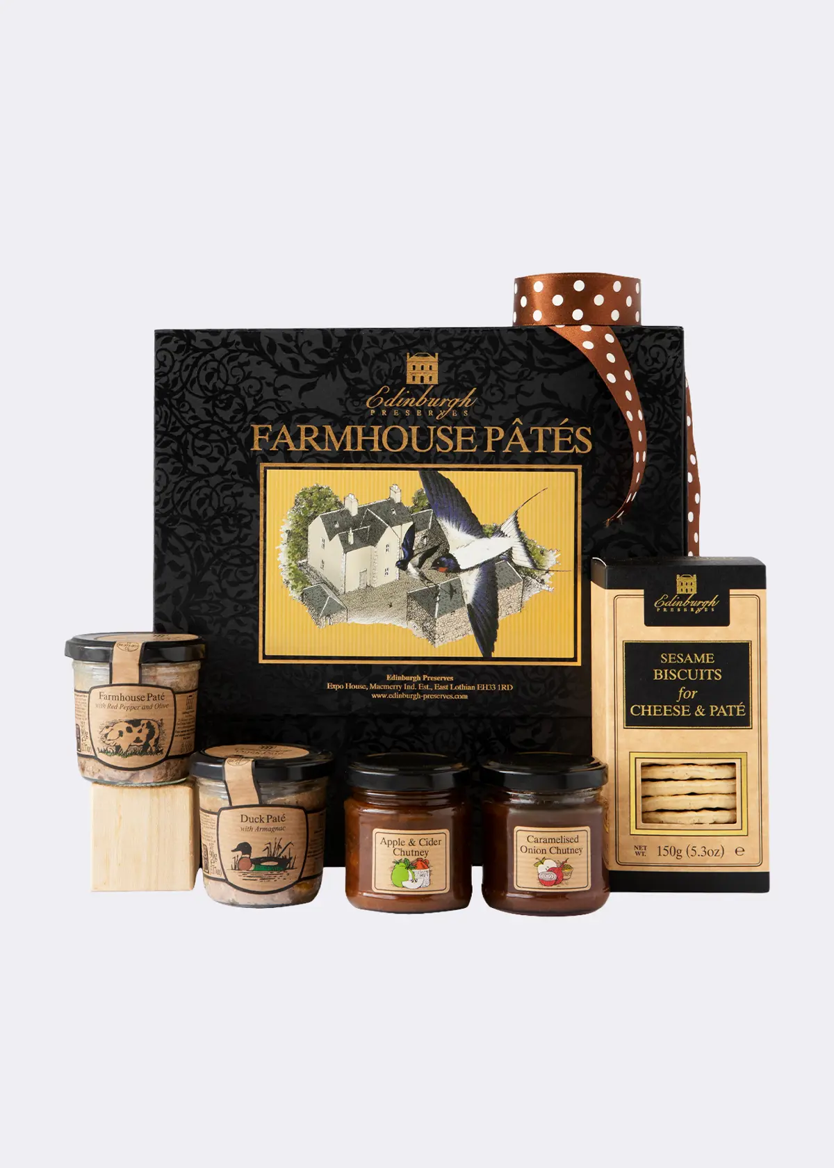 A photo of Edinburgh Preserves Farmhouse Pates Gift Set