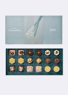 Hotel Chocolat Patisserie Chocolate Box 18 Piece