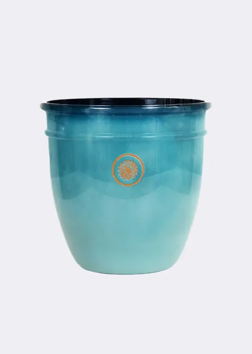 A photo of Hampton Planter 45cm Aqua