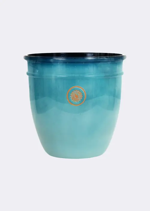 A photo of Hampton Planter 35cm Aqua
