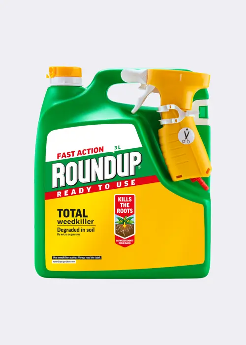 A photo of Roundup Total Ready-To-Use Weedkiller 3L