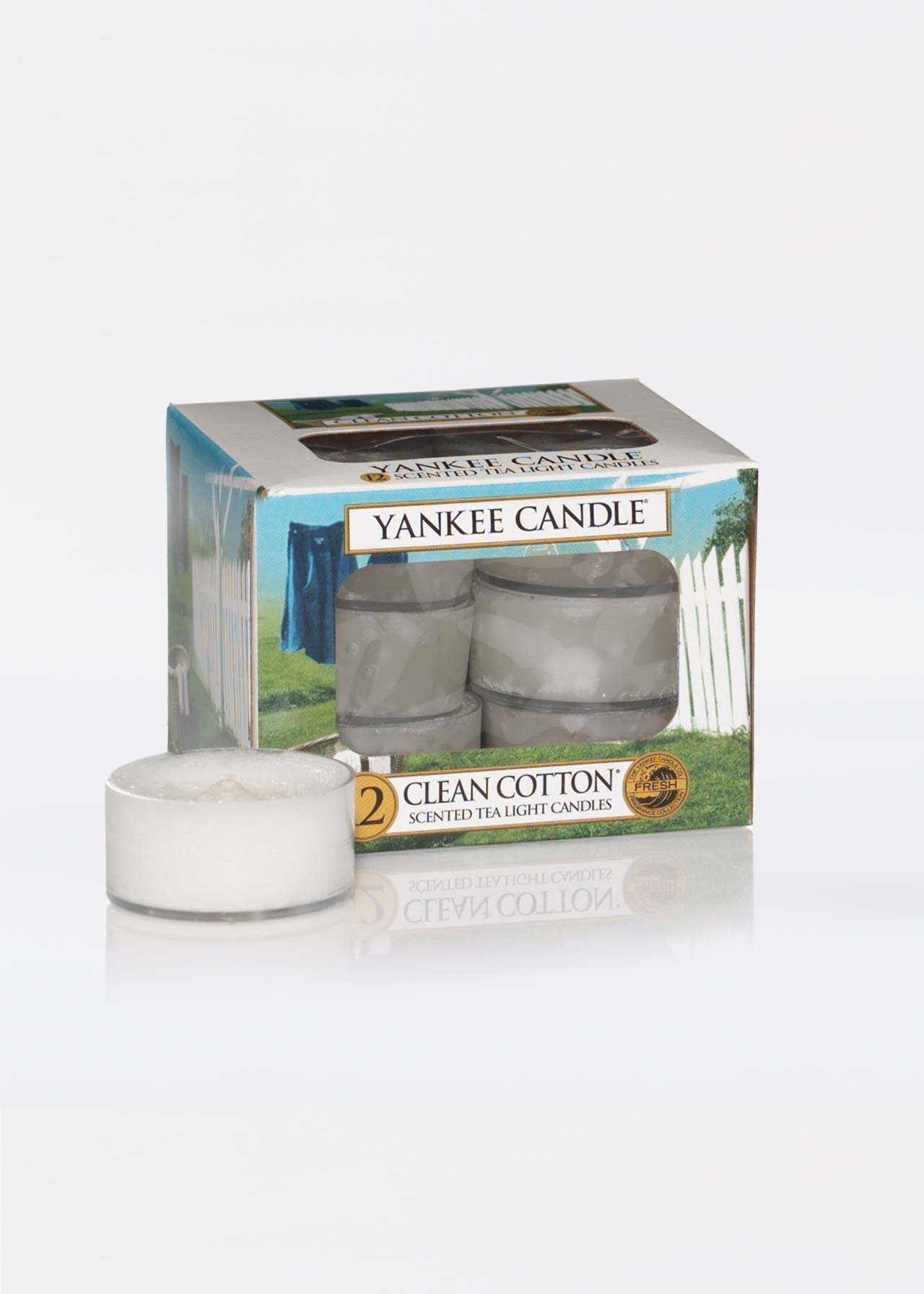 Clean Cotton Tealights Dobbies Garden Centres