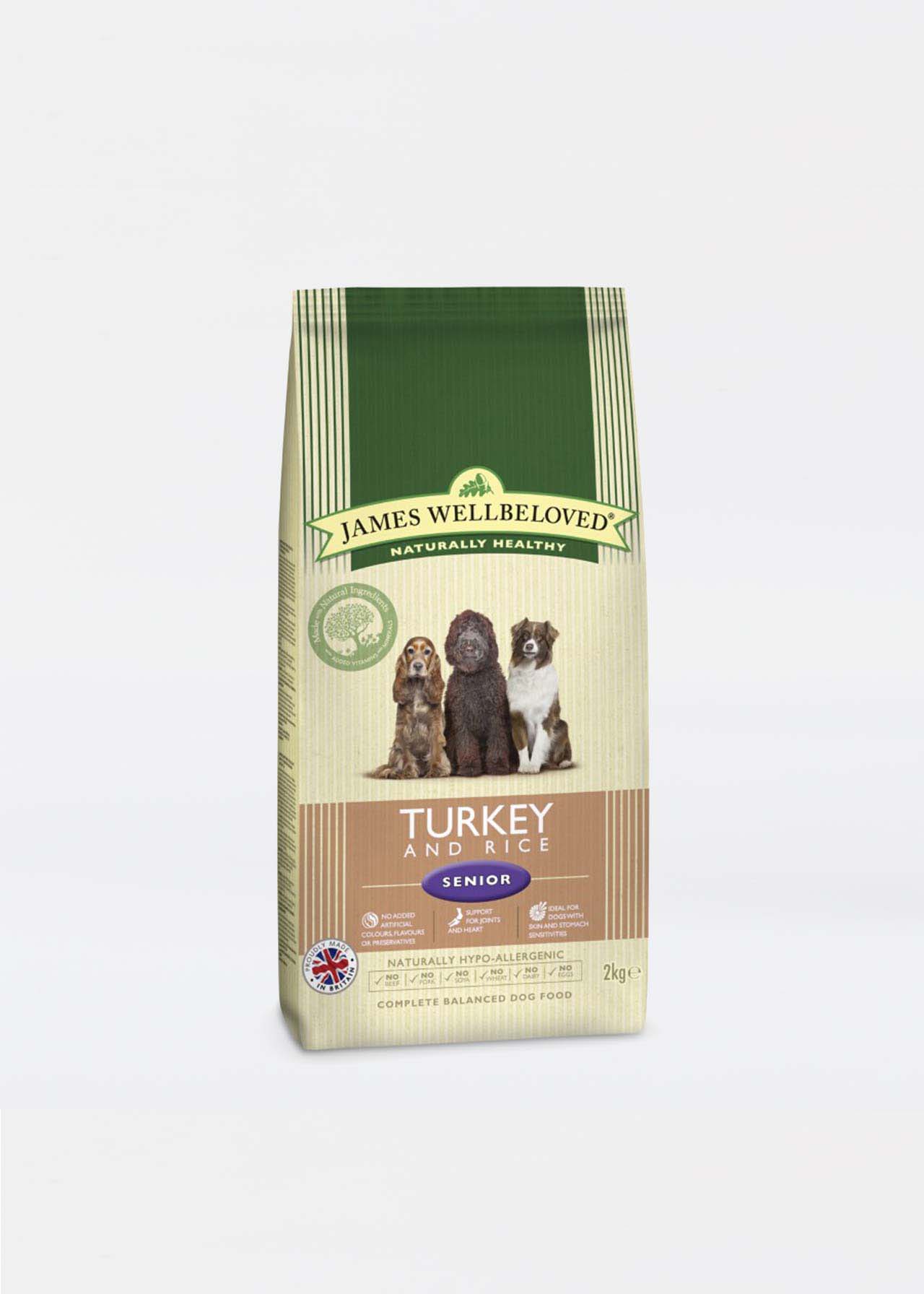 James Wellbeloved Senior Turkey & Rice 2kg