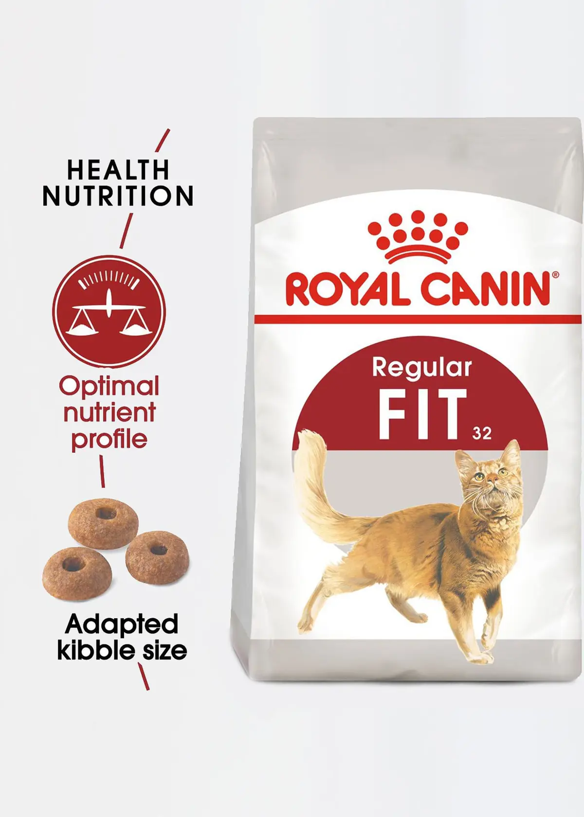 A photo of Royal Canin Fit 32 Adult Dry Cat Food 2kg
