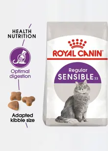 Royal Canin Regular Sensible Adult Dry Cat Food 33 2kg