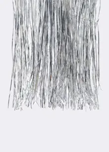 Lametta Silver Shiny Tinsel 40x50cm