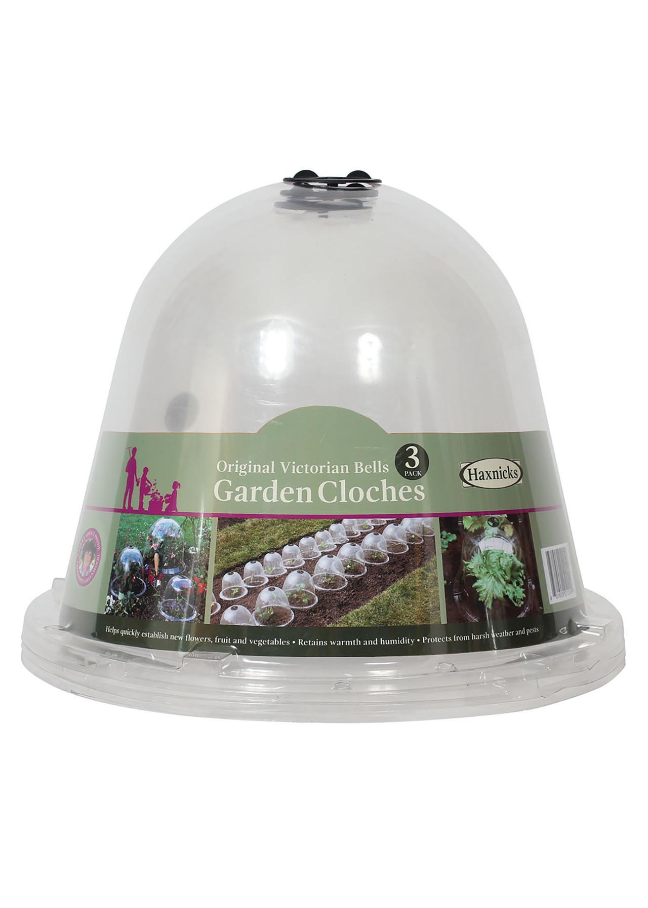 Original Victorian Bell Cloche - 3 pack