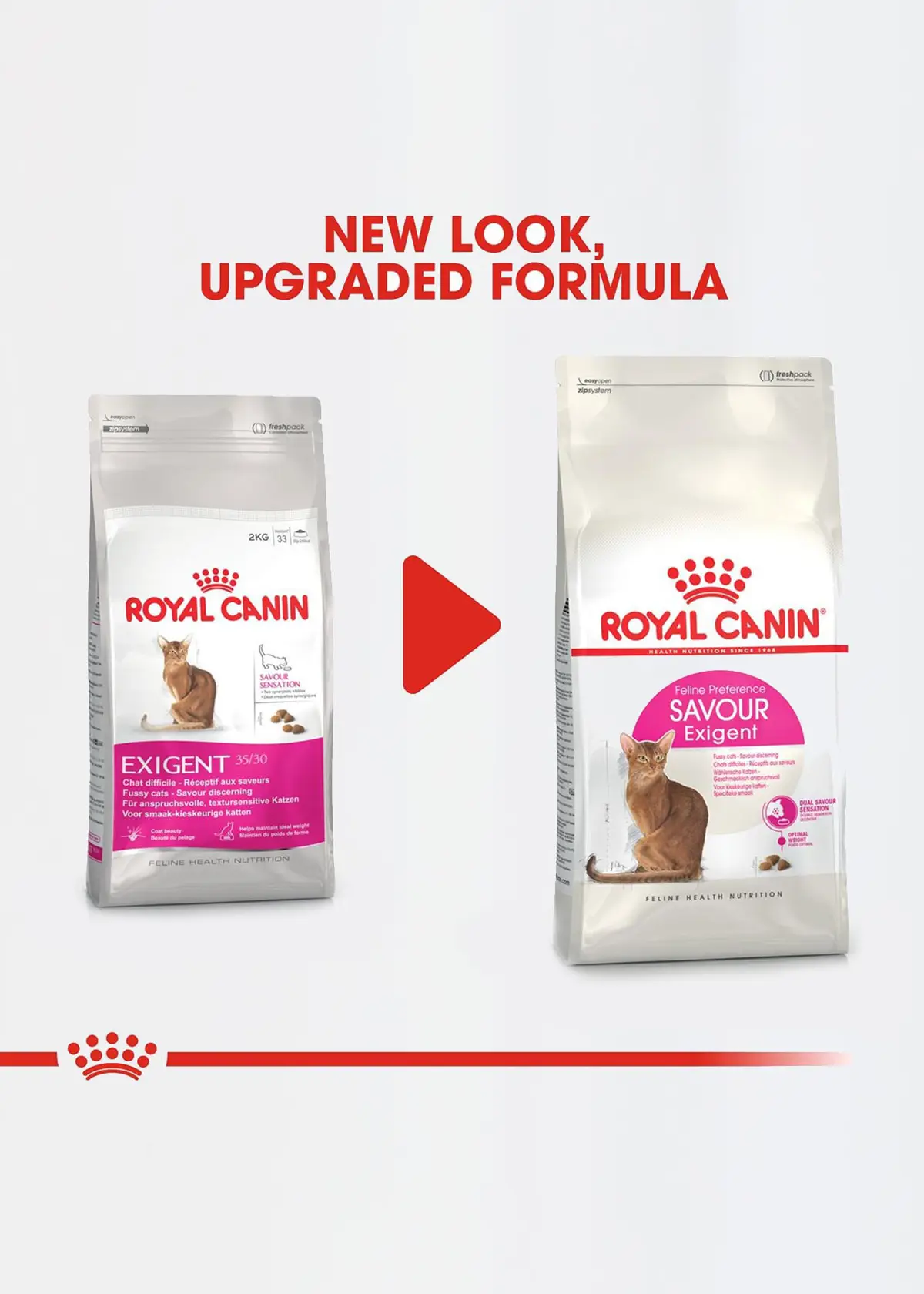 A photo of Royal Canin Savour Exigent Adult Dry Cat Food 400g