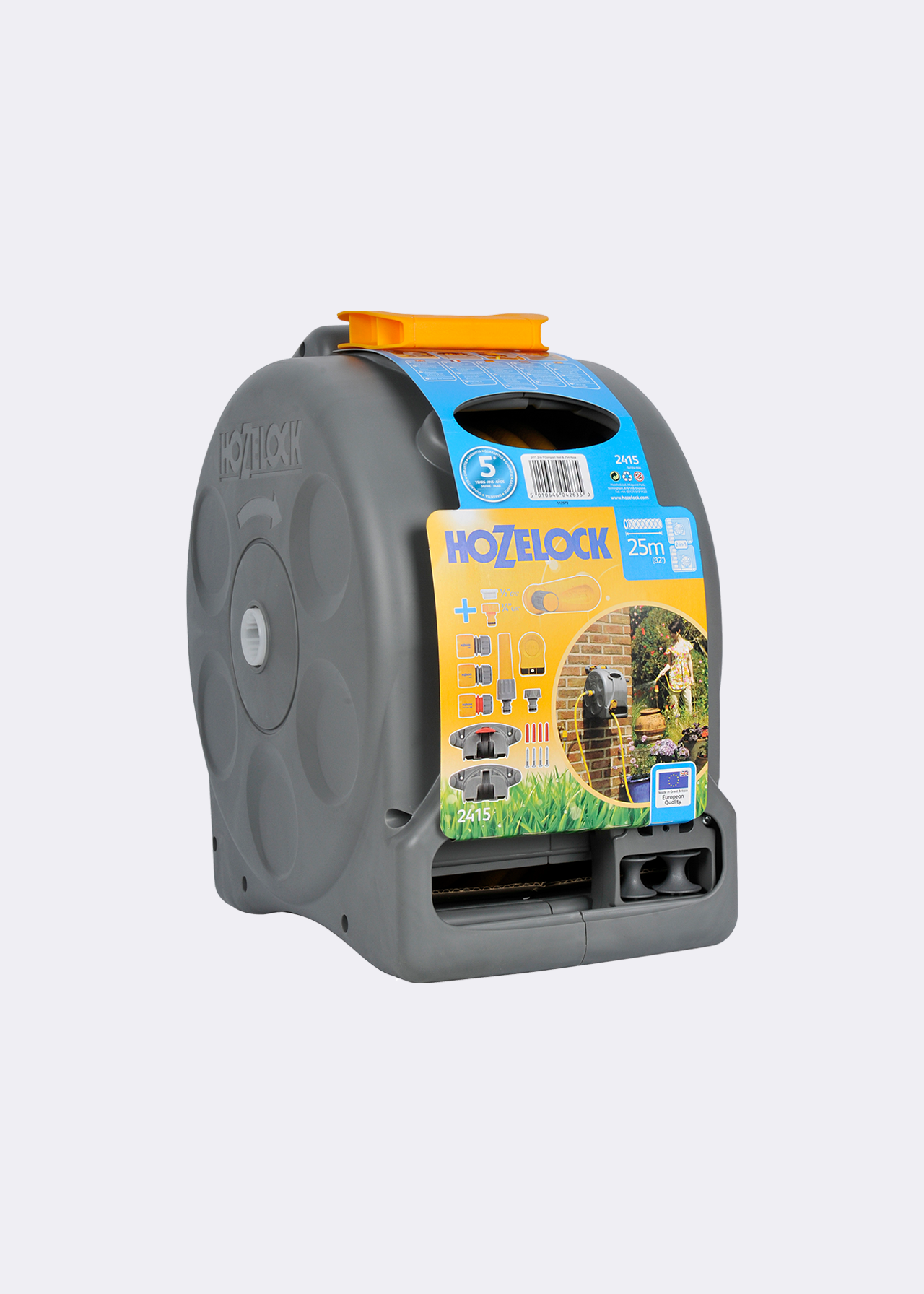 2In1 Compact Enclosed Reel with 25m Hose and fit Dobbies Garden Centres