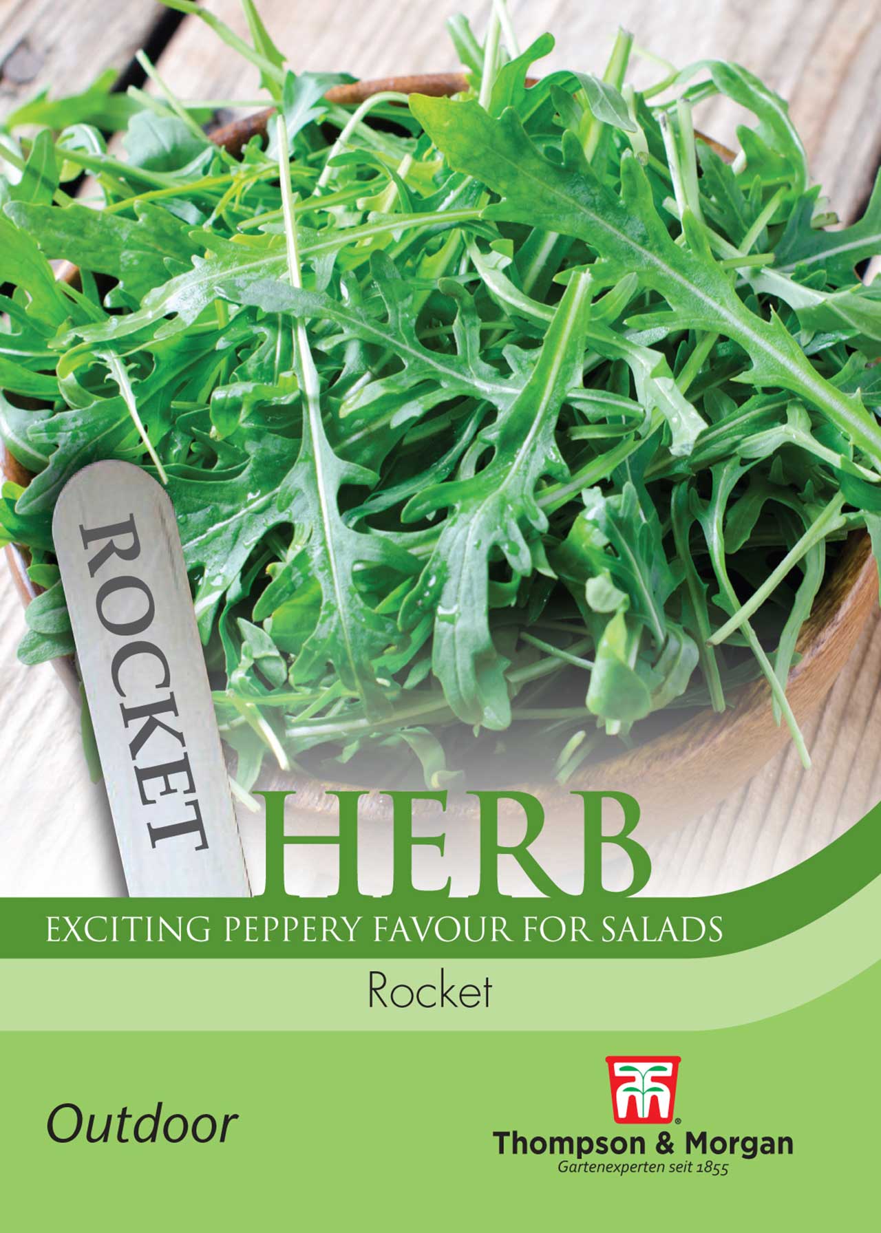 Herb Rocket Seeds Dobbies Garden Centres