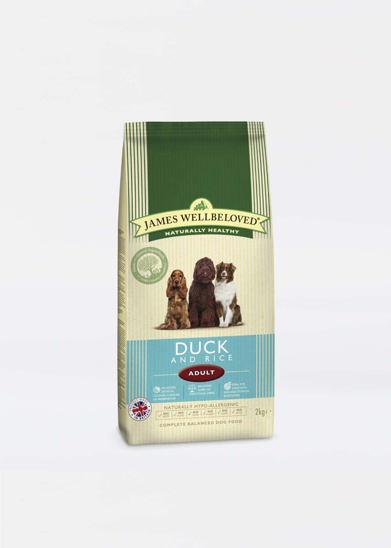 James Wellbeloved Adult Duck & Rice 2kg