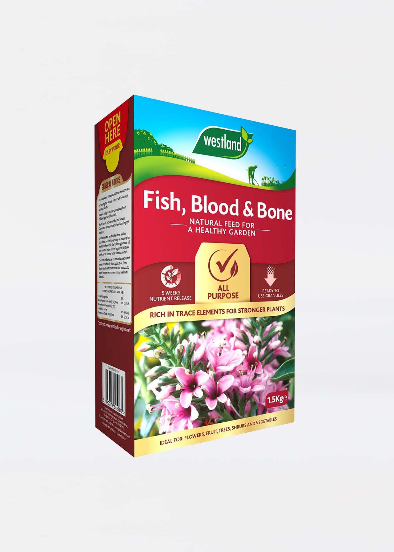 Fish Blood Bone Plant Food 1.5kg