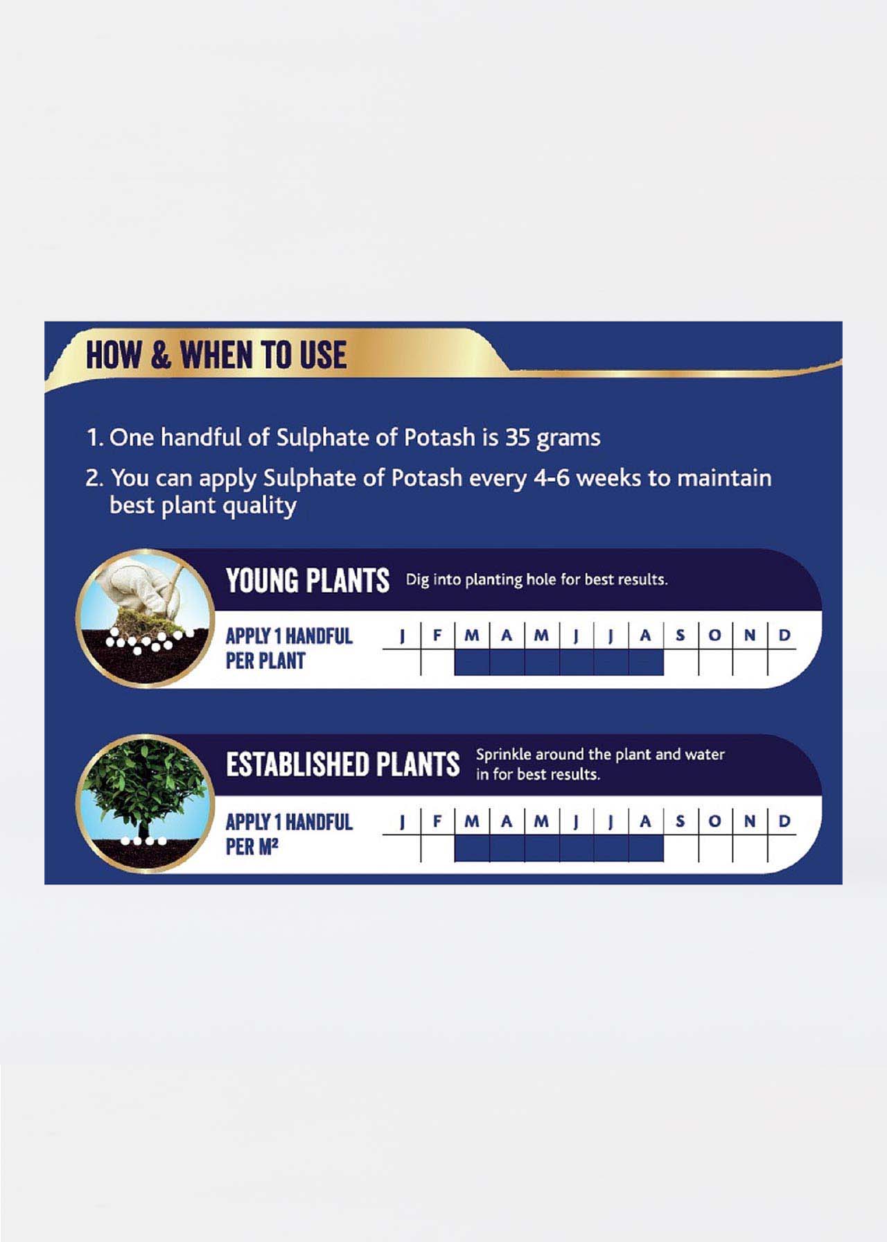 1.5kg Sulphate of Potash Dobbies Garden Centres