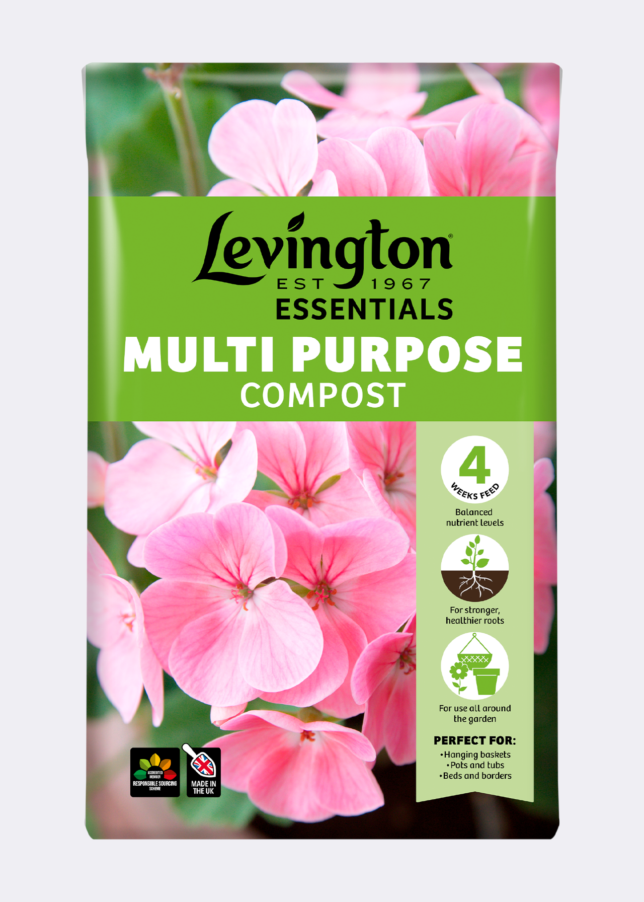 40L Levington Essentials Multi Purpose Compost