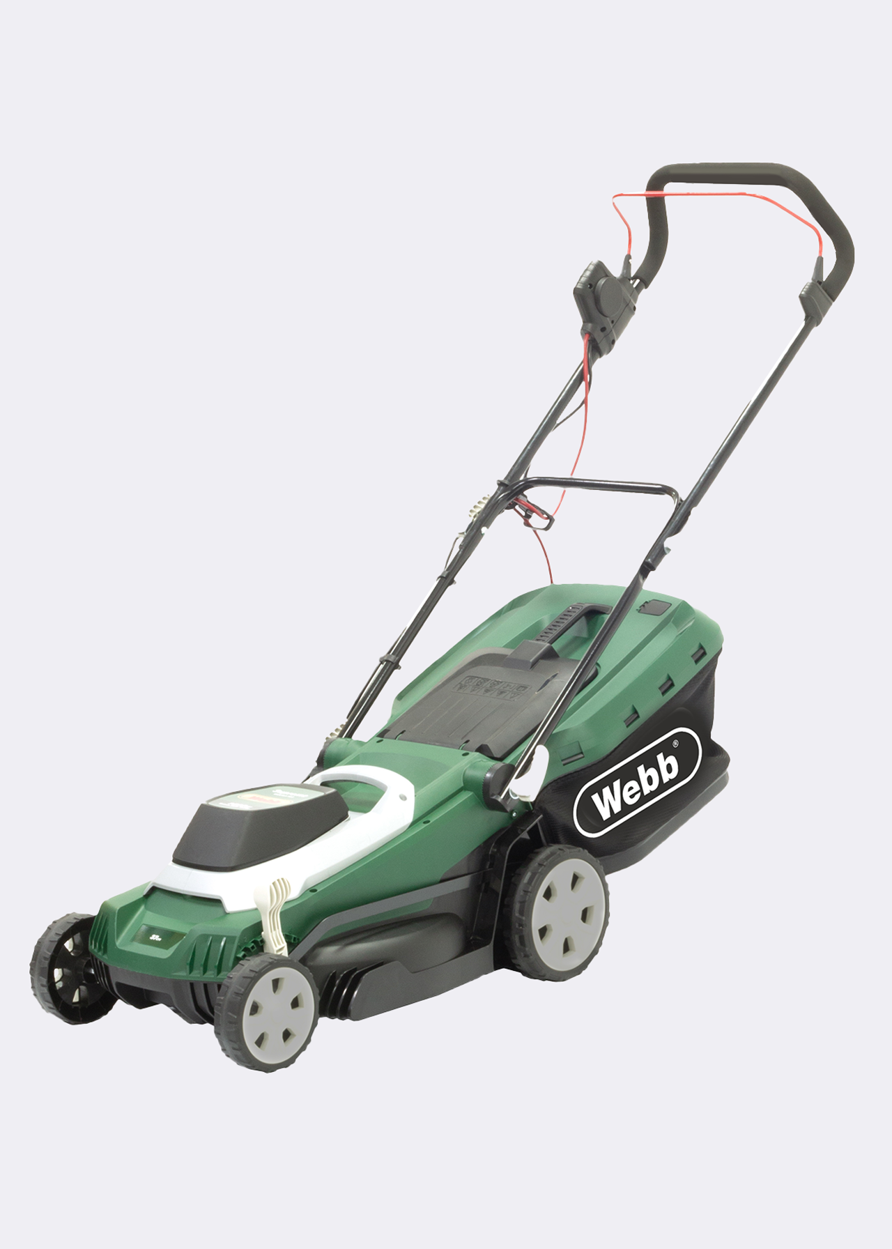 Webb Supreme 37cm (15) Electric Rotary Lawnmower with Rear