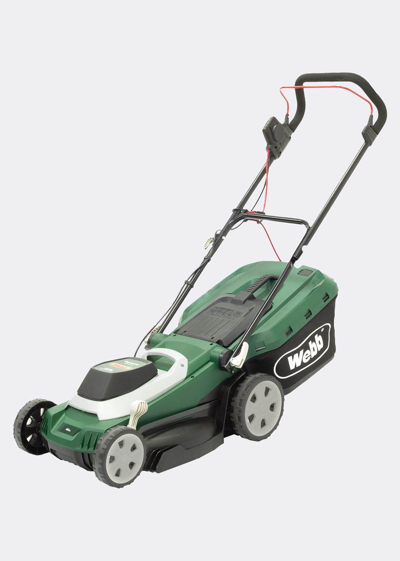 Webb Supreme 40cm (16) Electric Rotary Lawnmower with Rear