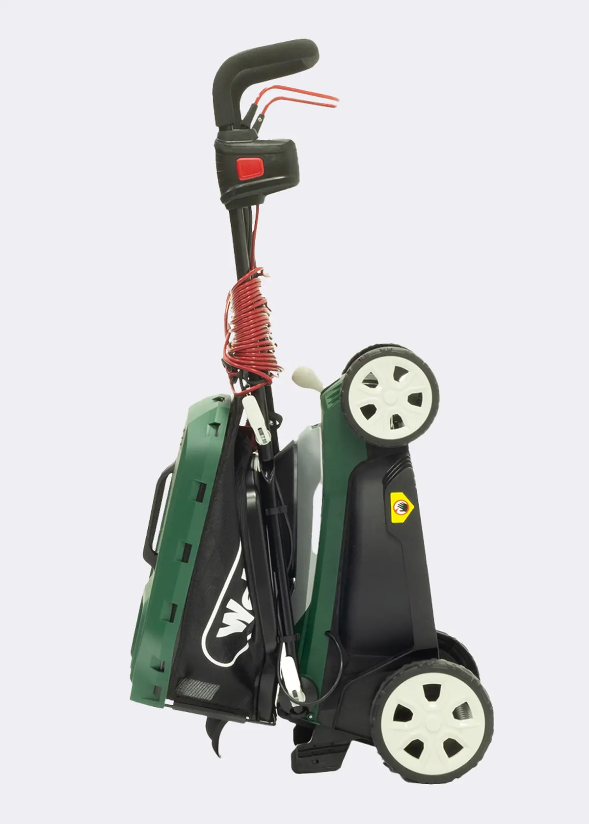 A photo of Webb Supreme 40cm (16") Electric Rotary Lawnmower with Rear