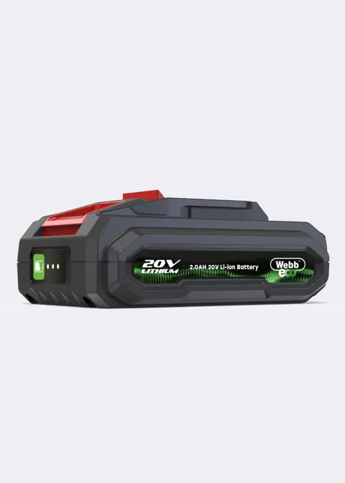 A photo of Webb 20V 2ah Battery