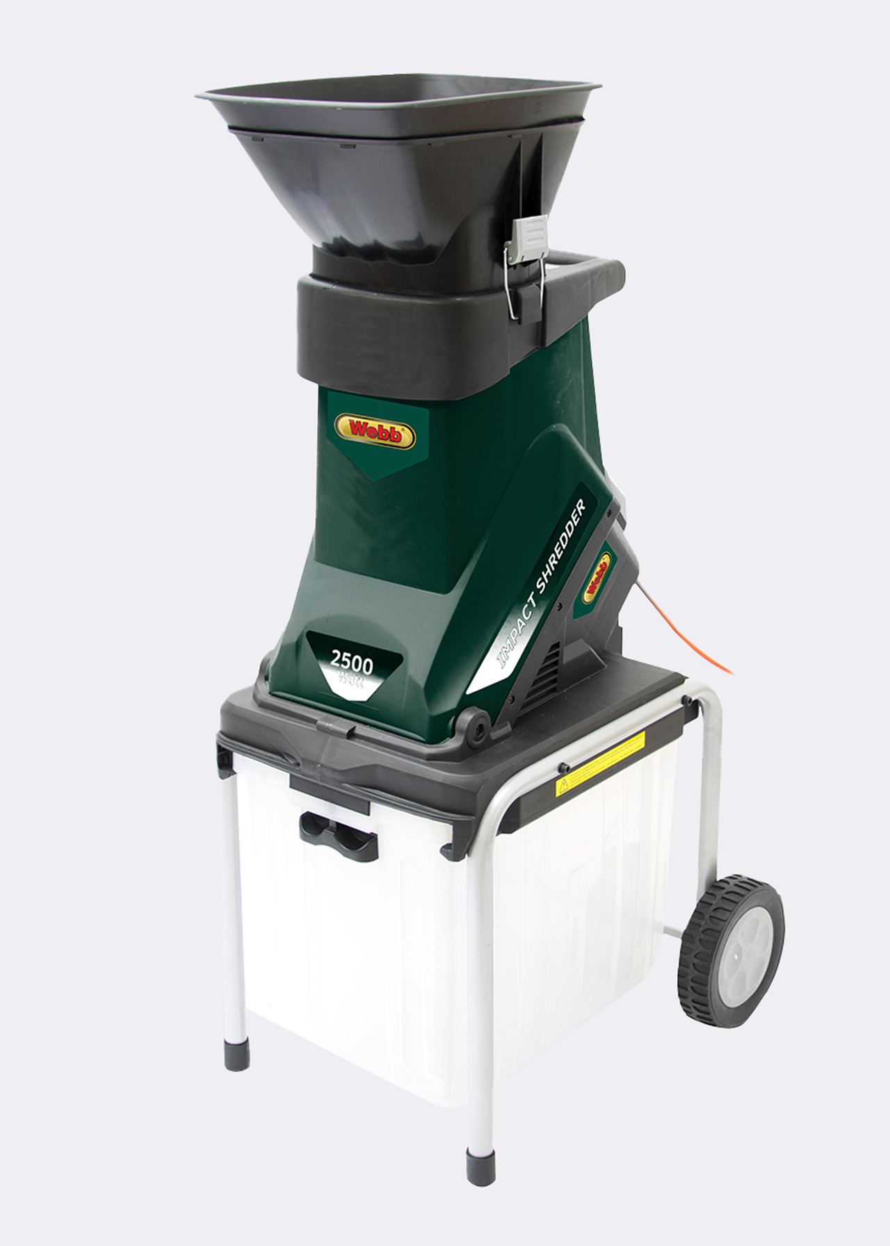Webb Electric Impact Shredder with Box & Detachable Hopper