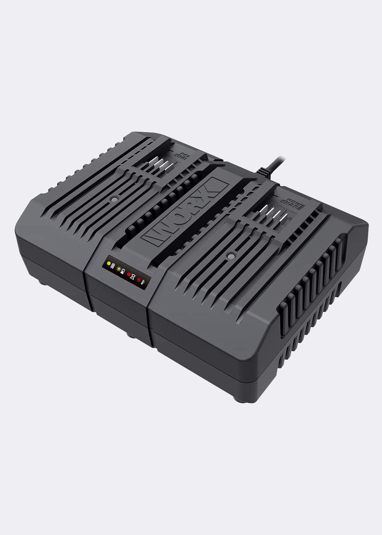 Worx 20V 4Ah Dual Port Fast Battery Charger