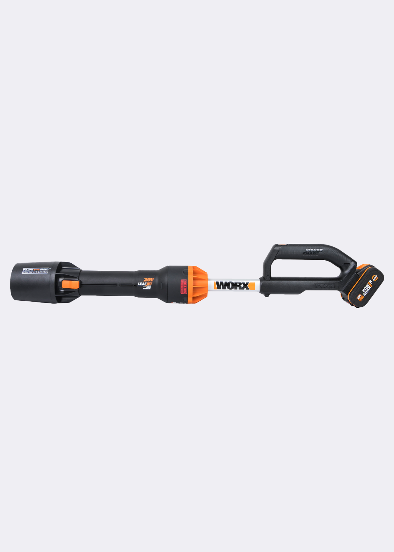 Worx 20V Brushless Cordless LeafJet Leaf Blower with Battery