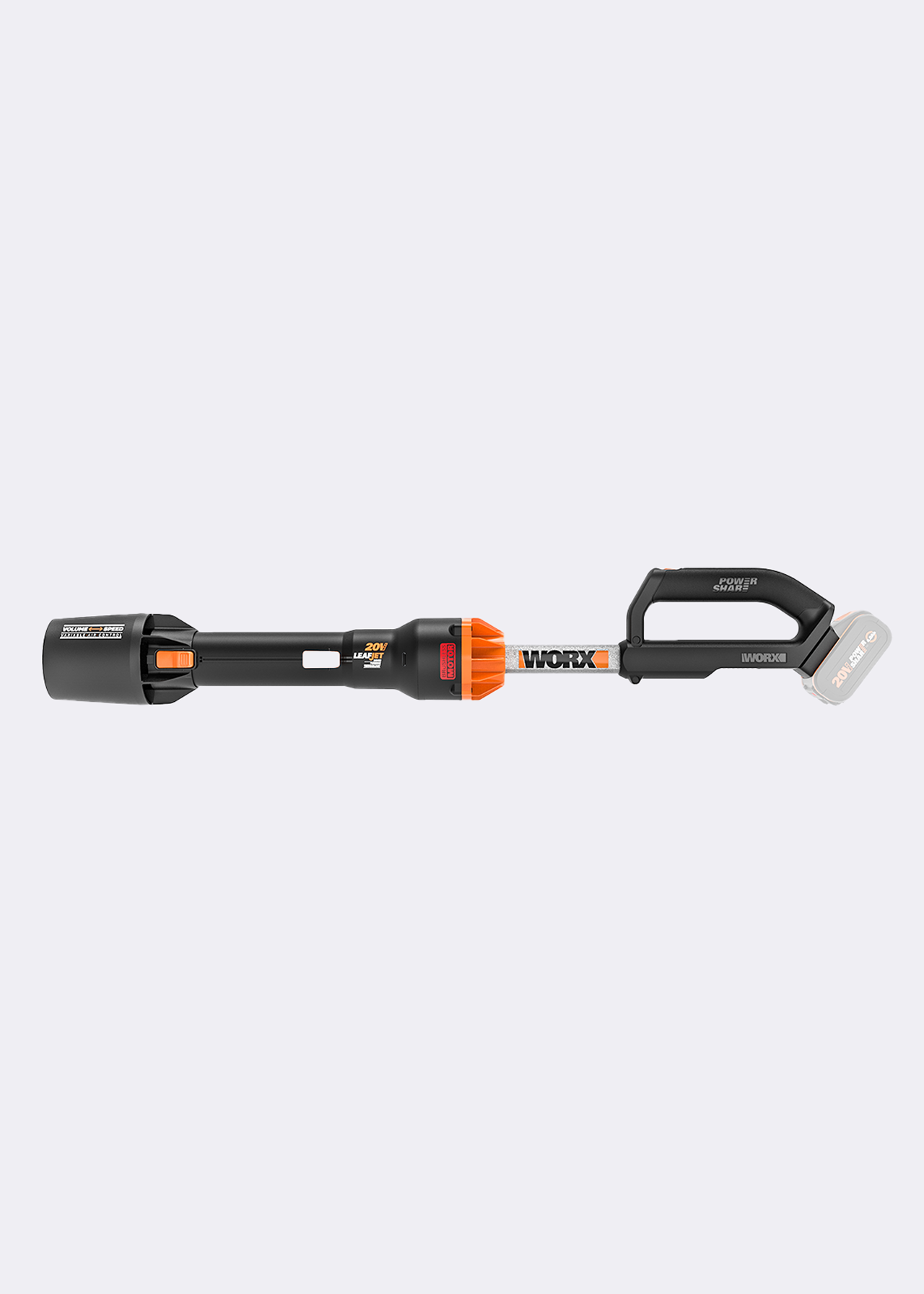 Worx 20V Brushless Cordless LeafJet Leaf Blower