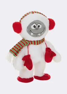 Animated Musical Flapping Arms Yodi the Yeti Decoration 30cm