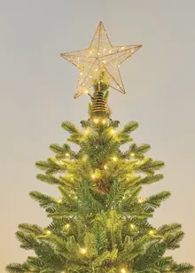 33cm Christmas Tree Topper Holder