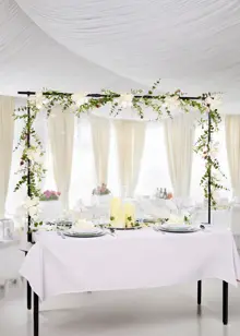 1.12-1.95m Extendable Table Centrepiece Display Pole